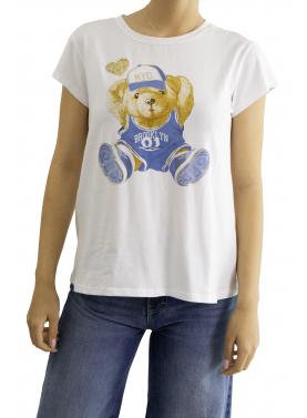 t shirt orsacchiotto con cappello 